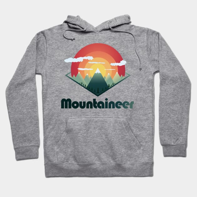 The mountains are calling and i must go nature sunset outdoor hiking snowboard mtb skiing gift Hoodie by MrTeee